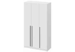 Шкаф Бирма ШК-1200 белое дерево / белое дерево (120x52x220)