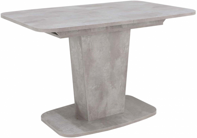 Стол деревянный раскладной Рондо-2 цемент светлый (75x75). 